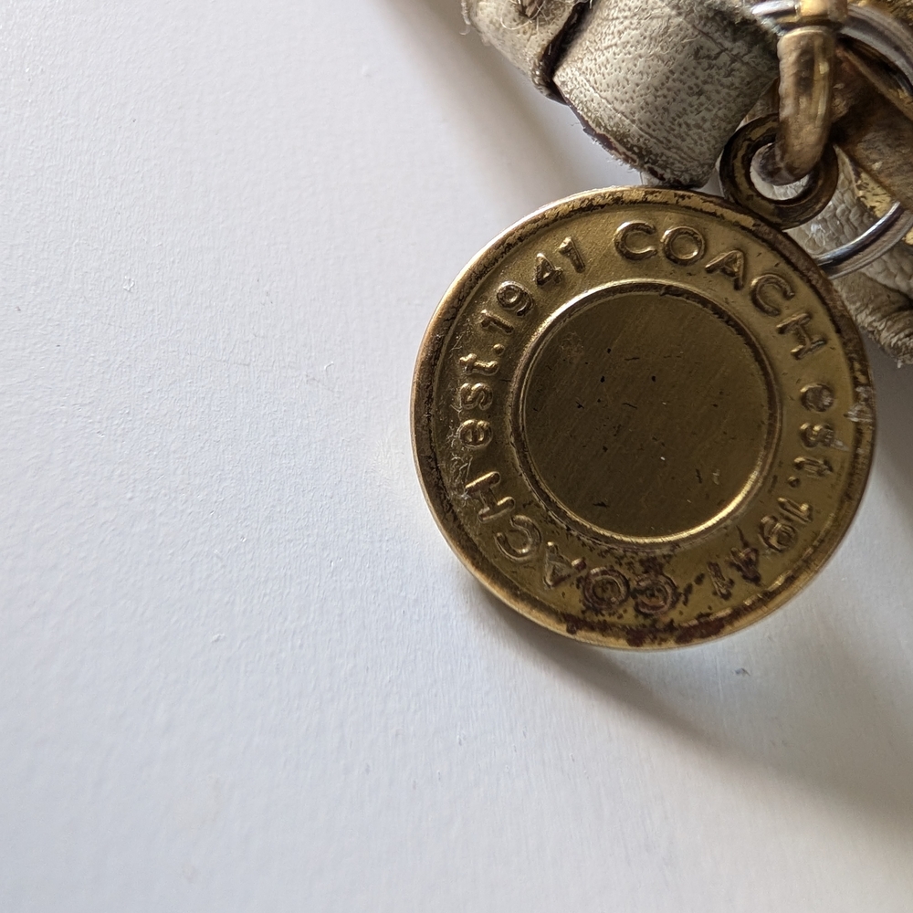 GUC Coach Signature Monogram Canvas Long Zip Wallet - Picture 7 of 12